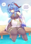 Rating: s
ID: 4625277
Date: 2024-02-27 06:19:54 -0500
Status: active
Score: 48
2021 2_horns adeptus_(genshin_impact) animal_humanoid armwear artist_name bangs bell bell_collar belly big_breasts blue_hair blush blush_lines body_stocking breasts clothed clothing cloud collar cowbell curved_horn detached_sleeves dialogue embarrassed english_text eyebrow_through_hair eyebrows eyelashes female fluffy fluffy_hair ganyu_(genshin_impact) genshin_impact gloves hair hand_on_leg hand_on_own_leg hand_on_own_thigh hand_on_thigh handwear hi_res horn horned_humanoid huge_hips huge_thighs humanoid kirin_humanoid long_hair looking_at_self mammal mihoyo nipple_outline open_mouth outside partially_submerged pear-shaped_figure pelvic_curtain pier pixiveo purple_eyes regret side_bangs signature sitting skinsuit sky slightly_chubby slightly_chubby_female slightly_chubby_humanoid solo speech_bubble squish text thick_thighs thigh_squish tight_clothing topwear translucent translucent_hair vision_(genshin_impact) water weight_conscious weight_gain wet wet_clothing wide_hips post #4625277