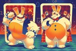 Rating: s
ID: 5155279
Date: 2024-11-01 23:22:01 -0400
Status: active
Score: 28
2024 anthro biped bow_tie card disney duo greenendorf hi_res lagomorph leporid male mammal orange_tail overweight overweight_male rabbit rekkit_rabbit rekkit_rabbit_(character) sunglass tail white_body post #5155279