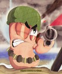 Rating: s
ID: 5580762
Date: 2025-05-18 05:59:14 -0400
Status: active
Score: 0
ambiguous_gender angry armor beach clenched_teeth cloud combat_helmet dialogue digital_drawing_(artwork) digital_media_(artwork) english_text fake_screencap feral floating_hands glistening_eyelids gun headgear helmet hi_res holding_object holding_ranged_weapon holding_weapon joshgarciaartworks limbless noseless not_furry one_eye_closed outside overcast ranged_weapon sand shotgun sky solo subtitled teeth text toony water weapon worm worm_(worms) worms_(series) post #5580762