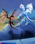 Rating: s
ID: 5588263
Date: 2025-05-21 12:22:13 -0400
Status: active
Score: 5
absurd_res ambiguous_gender black_body blue_eyes breath_powers claws dragon elemental_manipulation european_mythology feral fire fire_breathing fire_manipulation flying group hi_res humanoid mountain mythological_creature mythological_scalie mythology open_mouth orange_eyes scalie sky snoiifoxxo spread_wings tail trio western_dragon white_body wings wyvern post #5588263