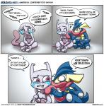 Rating: s
ID: 488152
Date: 2014-05-28 21:20:42 -0400
Status: active
Score: 41
2014 ambiguous_gender amphibian anthro bald barefoot bodily_fluids comic crossover crying dialogue duo ellipsis english_text feet felid generation_1_pokemon generation_6_pokemon greninja half-closed_eyes humor legendary_pokemon licking mammal mewtwo muscular narrowed_eyes ninja nintendo nude on_ground pecs pokemon pokemon_(species) question question_mark sad scott_ramsoomair sitting super_smash_bros. tasting tears teeth text tongue tongue_out url vein vg_cats warrior post #488152