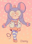 Rating: s
ID: 4040199
Date: 2023-05-08 09:26:50 -0400
Status: active
Score: 33
animal_humanoid braided_hair celesse_souris clothed clothing female footwear hair humanoid legwear mammal mammal_humanoid murid murid_humanoid murine murine_humanoid pattern_clothing pattern_footwear pattern_legwear pattern_socks pigtails rat_humanoid rodent rodent_humanoid shoes socks solo striped_clothing striped_footwear striped_socks stripes teebsly twin_braids unavailable_at_source vtuber post #4040199