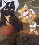Rating: s
ID: 3661222
Date: 2022-10-31 09:18:50 -0400
Status: active
Score: 25
5_fingers absurd_res ann_(psi) anthro big_tail black_body black_fur blonde_hair bottomwear brown_eyes candy clothing costume dessert domestic_cat duo felid feline felis female fingers fluffy fluffy_tail food fur green_eyes hair halloween hat headgear headwear hi_res holidays indiana_jones lemmy_(lemmy_niscuit) leotard male mammal mephitid multicolored_body multicolored_fur mummy pants psi_(artist) shirt skunk spotted_skunk tail topwear two_tone_body two_tone_fur undead white_body white_fur young young_anthro post #3661222