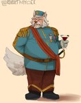 Rating: s
ID: 5598301
Date: 2025-05-25 20:12:10 -0400
Status: active
Score: 8
alcohol anthro beverage canid canine caninu canis champagne_glass clothing commander_merlot container cup cyberconnect2 domestic_dog drinking_glass facial_hair fuga:_melodies_of_steel glass glass_container glass_cup hair hat headgear headwear hi_res little_tail_bronx male mammal mature_male military_uniform mustache overweight rokkietherock solo uniform white_hair post #5598301