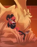 Rating: s
ID: 4621062
Date: 2024-02-25 04:42:58 -0500
Status: active
Score: 73
absurd_res ambiguous_gender anthro bow_tie dazzle_(hazbin_hotel) demon dessert doughnut eating food fur hair hazbin_hotel hi_res hooves horn luckyway membrane_(anatomy) membranous_wings pastry razzle_(hazbin_hotel) red_body red_eyes red_fur red_hair sculpture sitting solo spade_tail statue tail unguligrade wings yellow_sclera post #4621062