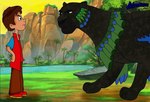 Rating: s
ID: 2744729
Date: 2021-05-18 14:29:39 -0400
Status: active
Score: -5
2017 black_body black_fur blue_body blue_feathers clothing disney duo elena_of_avalor feathered_wings feathers felid feral frown fur gloverboy23 green_body green_eyes green_feathers human jaquin king_verago male mammal melanistic pantherine wings post #2744729