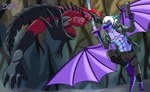 Rating: s
ID: 5639503
Date: 2025-06-13 12:47:01 -0400
Status: active
Score: 4
abs absurd_res anthro arm_blade athletic clashing destinyspider dragon duo fury_(dmc) grydir_dacanoor_(griffonki) gun hair hi_res katana male male/male melee_weapon midair muscular mythological_creature mythological_scalie mythology navel p226 pecs purple_body ranged_weapon red_body scales scalie spikes sword tail ventral_scales weapon white_hair wings post #5639503