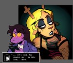 Rating: s
ID: 5636730
Date: 2025-06-12 00:53:42 -0400
Status: pending
Score: 28
alternative_fashion anthro antlers colored cover deer deltarune duo female feverdoodles freckles goth hi_res horn makeup mammal noelle_holiday reptile scalie susie_(deltarune) undertale_(series) post #5636730