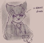 Rating: s
ID: 5545717
Date: 2025-05-03 07:42:50 -0400
Status: active
Score: 20
2023 666calistaxx_(artist) >:( anthro closed_frown clothed clothed_anthro clothed_male clothing collared_shirt container contextual_arrow cup directional_arrow domestic_cat drinking_glass drunk english_text eyebrows eyewear felid feline felis fingers frown fully_clothed fully_clothed_anthro fully_clothed_male fur glass glass_container glass_cup glasses head_tuft hi_res lackadaisy male male_anthro mammal monochrome mordecai_heller mouth_closed necktie shirt shot_glass sketch solo substance_intoxication text topwear tuft wearing_glasses post #5545717