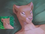 Rating: s
ID: 4938239
Date: 2024-07-23 18:05:48 -0400
Status: active
Score: 125
2023 anthro anthrofied bedroom_eyes can_you_feel_the_love_tonight disney felid female feral lion lying mammal nala_(the_lion_king) narrowed_eyes on_back pantherine redraw reference_image sabara screencap seductive solo the_lion_king post #4938239
