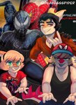 Rating: s
ID: 5430747
Date: 2025-03-13 12:00:18 -0400
Status: active
Score: 16
2025 5_fingers absurd_res accessory anthro artist_name baseball_cap black_hair blonde_hair blue_eyes bone_frill cavemanon_studios child clothing crossover daughter_(lore) deadassspider digital_drawing_(artwork) digital_media_(artwork) dinosaur eyewear family father_(lore) father_and_child_(lore) father_and_daughter_(lore) female fingers frill_(anatomy) glasses goodbye_volcano_high group hadrosaurid hair hair_accessory hairband hat headgear headwear hi_res human i_wani_hug_that_gator jewelry long_tail magenta_body magenta_scales male mammal marvel mia_moretti naomi_(gvh) necklace orange_body orange_scales ornithischian ornithopod parasaurolophus parent_(lore) parent_and_child_(lore) parent_and_daughter_(lore) pink_eyes pose prehistoric_species reptile scales scalie short_hair sibling_(lore) sister_(lore) sisters_(lore) smile snoot_game snout spider-man_(character) spider-man_(series) spiked_tail spikes spikes_(anatomy) tail teal_eyes teeth text tony_(snoot_game) watermark white_body white_scales young young_anthro young_female post #5430747