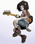 Rating: s
ID: 5111753
Date: 2024-10-13 08:51:11 -0400
Status: active
Score: 21
2023 5_fingers anthro armband bae_hui_su_(shurueder) bass_guitar biped black_clothing black_eyes black_footwear black_hair black_sneakers black_socks blue_bottomwear blue_clothing blue_cutoffs blue_shorts bottomwear canid canine canis clothed clothed_anthro clothed_female clothing denim denim_bottomwear denim_clothing denim_shorts digital_drawing_(artwork) digital_media_(artwork) domestic_dog eyewear female fingers folded_ears footwear fully_clothed fully_clothed_anthro fully_clothed_female fur glasses grey_body grey_fur guitar guitar_strap hair hi_res holding_guitar holding_musical_instrument holding_object looking_at_viewer mammal midair musical_instrument pink_clothing pink_shirt pink_t-shirt pink_topwear plucked_string_instrument red_sneakers serious shaded shirt shoes shorts shurueder sneakers socks soft_shading solo string_instrument t-shirt topwear wearing_glasses white_sclera white_sneakers post #5111753