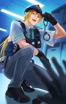 Rating: s
ID: 5565401
Date: 2025-05-11 19:50:19 -0400
Status: active
Score: 0
blonde_hair clothing cuff_(restraint) hair handcuffs heterochromia hi_res hugo_vlad humanoid humanoid_pointy_ears long_hair male metal_cuffs mihoyo not_furry ossgnk pointy_ears police police_hat police_officer police_uniform ponytail restraints uniform zenless_zone_zero post #5565401