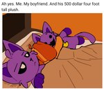 Rating: s
ID: 5168606
Date: 2024-11-08 14:50:54 -0500
Status: active
Score: 159
2024 ah_yes._me._my_girlfriend. anthro bed_sheet bedding bedroom belly black_eyebrows black_nose black_sclera black_text canid canine canis catnap_(poppy_playtime) cheek_tuft colored dialogue dipstick_arms dipstick_legs dogday_(poppy_playtime) domestic_cat domestic_dog duo eyebrows facial_tuft felid feline felis floppy_ears frown fur half-closed_eyes head_board head_tuft hug humor jakegde0_(artist) jewelry male mammal meme mob_entertainment moon_pendant mouth_closed narrowed_eyes open_mouth open_smile orange_arms orange_ears orange_head pendant pillow plushie poppy_playtime purple_belly purple_body purple_chest purple_ears purple_eyelids purple_face purple_fur purple_hands purple_inner_ear purple_tail sleeping smile smiling_critters tail text tuft unimpressed white_eyes yellow_pendant post #5168606
