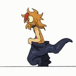 Rating: s
ID: 5579951
Date: 2025-05-17 21:38:59 -0400
Status: active
Score: 25
animated anthro belly big_pants black_bottomwear black_clothing black_pants bottomwear cider_(ponyzilla) clothed clothing collar generation_5_pokemon hair long_hair male nintendo orange_body oversized_clothing pants partially_clothed pokemon pokemon_(species) ponyzilla red_belly reptile running scalie scraggy simple_background solo tail thick_tail white_background post #5579951