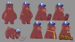Rating: s
ID: 3572629
Date: 2022-09-17 17:03:34 -0400
Status: active
Score: 25
16:9 bear bear_and_breakfast biped black_nose bow_tie brown_body clothing concept_art feral hank_(bear_and_breakfast) hat headgear headwear hi_res mammal model_sheet necktie official_art solo unknown_artist widescreen post #3572629