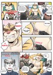 Rating: s
ID: 3165082
Date: 2022-02-08 03:15:30 -0500
Status: active
Score: 17
absurd_res anthro boss_(gym_pals) bottomwear canid canine canis clothed clothing comic dialogue english_text felid gym_pals h155296 hi_res male mammal myosotis_(gym_pals) nipple_clamp nipple_piercing nipples pain pal_(gym_pals) pantherine piercing shorts text tiger topless wolf post #3165082
