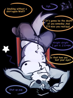 anthro canine clothed clothing male mammal muscular muscular_male nintendo slightly_chubby smoking solo star_fox text topless ventkazemaru video_games wolf wolf_o'donnell
Rating: Safe
Score: 0
User: KenjiIsMine
Date: August 18, 2017 anthro canine clothed clothing male mammal muscular muscular_male nintendo slightly_chubby smoking solo star_fox text topless ventkazemaru video_games wolf wolf_o'donnell
Rating: Safe
Score: 0
User: KenjiIsMine
Date: August 18, 2017