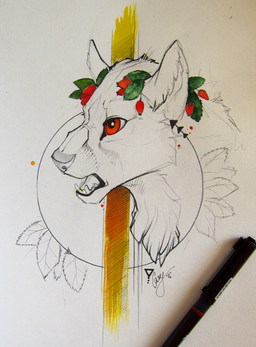 2016 ambiguous_gender bust_portrait canine casynuf cheek_tuft chest_tuft fangs feral fur hi_res inner_ear_fluff leaves mammal neck_tuft open_mouth orange_eyes photo portrait restricted_palette side_view simple_background solo traditional_media_(artwork) tuft white_background wolf
Rating: Safe
Score: 1
User: Nicklo6649
Date: April 19, 2018 2016 ambiguous_gender bust_portrait canine casynuf cheek_tuft chest_tuft fangs feral fur hi_res inner_ear_fluff leaves mammal neck_tuft open_mouth orange_eyes photo portrait restricted_palette side_view simple_background solo traditional_media_(artwork) tuft white_background wolf
Rating: Safe
Score: 1
User: Nicklo6649
Date: April 19, 2018