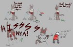 Rating: s
ID: 3650532
Date: 2022-10-26 04:50:23 -0400
Status: active
Score: 82
animal_noises asking asking_another bodily_fluids boing bouncing_sound_effect bovid caprine cats_vs._cucumbers comic confirming_identity cross-popping_vein crying_laughing cucumber cult_of_the_lamb dialogue different_sound_effects domestic_cat dotted_line english_text extended_sound_effect felid feline felis food fruit gaze_indicator hi_res hissing iconography lamb_(cult_of_the_lamb) laugh mammal massive_monster_(studio) meme motion_onomatopoeia narinder novaarts number_word nya onomatopoeia plant question questioning_tone sheep sound_effect_variant sound_effects species_in_dialogue splat tears text time_period vegetable vocalization wheeze yes-no_question post #3650532