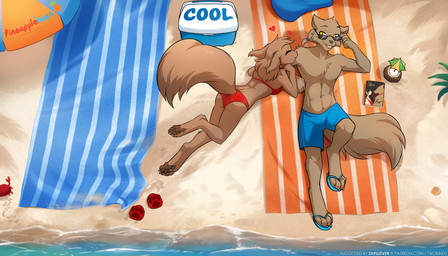 Rating: s
ID: 5765123
Date: 2025-08-08 15:58:49 -0400
Status: active
Score: 71
2025 4_toes 7:4 anthro anthrofied beach bikini bikini_bottom bikini_top breasts brown_body brown_fur brown_tail butt canid canine canis claws clothed clothed_anthro clothed_female clothed_male clothing conditional_dnp digital_media_(artwork) digitigrade duo eyes_closed eyewear feet female fingers fluffy fluffy_tail footwear fur furgonomics glasses hair heart_symbol hi_res keidran lying male mammal mrs._nibbly navel on_back on_front outside pawpads paws rodent sand sandals sciurid seaside shoes smile soles speech_bubble sunglasses swimming_trunks swimwear sythe_(twokinds) tail text toe_claws toes tom_fischbach topless topless_male tree_squirrel two-piece_swimsuit twokinds water wolf yellow_eyes post #5765123