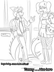 Rating: s
ID: 5544265
Date: 2025-05-02 16:30:43 -0400
Status: active
Score: 1
2025 5_fingers anthro arsenic_iii back_spikes backpack black_and_white bone_frill boots bottomwear cavemanon_studios choker clothing crop_top cynthia_(snoot_game) dialogue dinosaur duo english_text eyelashes female fingers fishnet_clothing fishnet_legwear footwear frill_(anatomy) hadrosaurid hi_res jacket jewelry legwear long_tail male midrff monochrome necklace ornithischian ornithopod parasaurolophus prehistoric_species purse reptile scalie shirt shoes skirt smile snoot_game snout spiked_tail spikes spikes_(anatomy) stegosaurian stegosaurus tail text thyreophoran tommy_(snoot_game) topwear twintails_(hairstyle) post #5544265