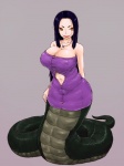 Rating: s
ID: 316916
Date: 2013-04-16 00:48:31 -0400
Status: active
Score: 21
3:4 apode big_breasts black_hair breasts clothing draconcopode dress female hair hi_res humanoid kaiki_hito_ningen lamia legless monster_girl_(genre) reptile scalie serpentine snake solo split_form yellow_eyes post #316916