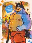 Rating: s
ID: 5619020
Date: 2025-06-03 17:48:53 -0400
Status: active
Score: 53
2025 3:4 absurd_res anthro areola arthropod australian_cattle_dog bandit_heeler belly biceps big_belly big_muscles bluey_(series) bodily_fluids border bottomwear butterfly canid canine canis cattledog claws clothed clothing day dialogue domestic_dog english_text eyebrows ezi_zeke footprint fur herding_dog hi_res holding_object hose insect lepidopteran looking_at_viewer male mammal musclegut muscular muscular_anthro muscular_male navel nipples open_mouth open_smile outside painterly pastoral_dog pawprint pecs plant shorts signature smile solo standing sweat talking_to_viewer teeth text tongue topless topless_anthro topless_male tree tuft water water_hose white_border post #5619020