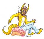 Rating: s
ID: 1295505
Date: 2017-08-05 19:44:52 -0400
Status: active
Score: 1
2014 4_toes 5_fingers alien anthro athletic athletic_anthro athletic_male barefoot biped bottomwear brown_body brown_hair brown_skin brown_stripes cake cake_sitting claws clothed clothing countershade_torso countershading denim denim_bottomwear denim_clothing dessert dipstick_ears dipstick_tail ear_markings emanata feet fingers food food_fetish food_play full-length_portrait glistening hair humanoid_feet humanoid_hands jeans jewelry long_ears long_hair long_tail looking_back looking_down male marker_(artwork) markings messy mixed_media multicolored_ears multicolored_tail necklace not-fun pants pen_(artwork) plantigrade portrait signature simple_background sitting solo squish striped_markings striped_tail stripes surprise tail tail_markings toe_claws toes topless traditional_media_(artwork) white_background white_body white_countershading white_skin yellow_body yellow_skin post #1295505