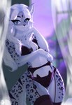Rating: s
ID: 3679982
Date: 2022-11-09 00:37:20 -0500
Status: active
Score: 77
absurd_res annvee anthro aurora_(supazippy67) black_bra black_clothing black_panties black_underwear blue_eyes blurred_background bra cat_bra cat_ear_panties clothed clothing felid feline female frilly frilly_bra frilly_clothing frilly_underwear front_view fur garter_belt garter_straps grey_body grey_fur hair hand_under_chin hi_res leaning leaning_backward legs_together legwear leopard lingerie long_fingers long_hair looking_at_viewer mammal markings pantherine panties pose slim snow_leopard solo spots spotted_body spotted_fur standing supazippy67 thigh_gap thigh_highs underwear underwear_only white_hair window post #3679982