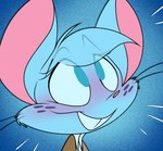 Rating: s
ID: 4231210
Date: 2023-08-13 19:06:43 -0400
Status: active
Score: 21
2023 anthro blue_background blue_body blue_eyes blue_fur blush buckteeth clothed clothing colored digital_drawing_(artwork) digital_media_(artwork) eye_through_hair eyebrow_through_hair eyebrows female freckles fur hair headshot_portrait hi_res house_mouse mammal mia_mouse mouse murid murine no_pupils pink_inner_ear portrait rodent silentjack simple_background solo tail teeth translucent translucent_hair whiskers post #4231210