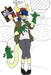 Rating: s
ID: 3725360
Date: 2022-12-01 18:24:29 -0500
Status: active
Score: 9
anthro blue_hair blush bodily_fluids cavemanon_studios clothed clothing compsognathid compsognathus crying dialogue dinosaur english_text female hair hat headgear headwear horn prehistoric_species puppet red_eyes reptile rexhastala scalie schizo_chan_(snoot_game) sketch snoot_game solo speech_bubble tears text theropod yellow_body post #3725360
