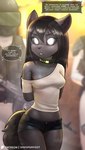 Rating: s
ID: 4727371
Date: 2024-04-18 00:00:11 -0400
Status: active
Score: 802
2024 adolescent adult_(lore) ambiguous_gender ambiguous_species anthro armor artist_name biped black_body black_bottomwear black_clothing black_collar black_eyebrows black_hair black_nose black_sclera black_shorts blurred_background bodily_fluids bottomwear breasts canid canine canis clothed clothed_ambiguous clothed_anthro clothed_female clothing collar conditional_dnp depth_of_field dialogue dialogue_box digital_media_(artwork) english_text eyebrow_through_hair eyebrows eyelashes female female_anthro fully_clothed fully_clothed_ambiguous fully_clothed_anthro fully_clothed_female group gun hair hands_behind_back headgear helmet hi_res holding_gun holding_object holding_ranged_weapon holding_weapon hotpants long_hair mammal midriff off_shoulder open_mouth portrait ranged_weapon ringed_eyes sami_(whisperfoot) scp_foundation shirt shorts skimpy solo_focus sweat tail text three-quarter_portrait topwear translucent translucent_hair vest visor weapon whisperfoot white_clothing white_eyes white_shirt white_topwear wolf young young_adult post #4727371