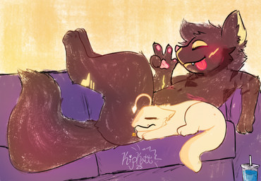 Rating: s
ID: 5617433
Date: 2025-06-02 21:23:18 -0400
Status: active
Score: 1
4_fingers absurd_res antennae_(anatomy) anthro canid canine duo feet_up feral fingers flower furniture gesture hand_gesture hi_res kippyskippy lying lying_on_sofa mammal mastectomy_scar mohawk on_back on_sofa organs overbite plant relaxing resting scar simple_coloring sleeping sofa stomach tongue tongue_out trans_(lore) trans_man_(lore) unknown_species v_sign post #5617433