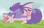 Rating: s
ID: 5648481
Date: 2025-06-17 10:44:43 -0400
Status: active
Score: 6
16:10 animate_inanimate bouncy_castle dragon european_mythology green_eyes inflatable living_inflatable looking_down membrane_(anatomy) membranous_wings mythological_creature mythological_scalie mythology on_grass open_mouth outside purple_body scalie symrea tongue tongue_out western_dragon widescreen wings wyvern post #5648481