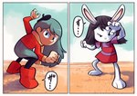Rating: s
ID: 4457737
Date: 2023-12-06 22:28:50 -0500
Status: active
Score: 94
2023 angry anthro border clothed clothing comic dialogue dragon_ball duo elinor_rabbit elinor_wonders_why female fighting_pose fist fully_clothed hilda_(hilda) hilda_(series) human japanese_text lagomorph leporid mammal parody pbs pose rabbit smile smirk speech_bubble text unknown_artist white_border young young_anthro young_female young_human post #4457737