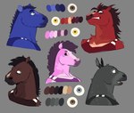 Rating: s
ID: 5611525
Date: 2025-05-31 12:48:13 -0400
Status: active
Score: 5
ambiguous_gender anthro black_mane blaze_(marking) blue_body blue_fur blue_mane bra brown_body brown_eyes brown_fur brown_mane bullet'n_board clothing colored comely_material_morning countershade_torso countershading door_knob_(hrt) downtown_skybox_(hrt) equid equine facial_markings female female_(lore) fur grey_background grey_body grey_eyes grey_fur grin grinning_at_viewer group head_markings headshot_portrait hi_res horse horse_race_tests hybrid looking_at_viewer mammal mane markings mule noirenard open_mouth pink_body pink_fur portrait purple_mane red_body red_fur resolute_mind_afternoon simple_background smile speckled_fur sports_bra teeth tomboy tongue underwear yellow_eyes post #5611525