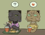 Rating: s
ID: 5646320
Date: 2025-06-16 13:09:39 -0400
Status: pending
Score: 7
2025 anthro brown_body brown_fur brown_table burger choco_grayson clothing collar container crumbs_on_face cup curled_fur daisuke_amaya domestic_cat dress drinking_straw eating eating_food eyelashes felid feline felis female food fries fur gamila_brownie green_eyes grey_body grey_fur holding_container holding_cup holding_object lettuce looking_ahead looking_away looking_pleasured mammal neck_ring one_eye_obstructed paws plant print_clothing print_shirt print_topwear purple_clothing purple_shirt purple_topwear red_cup shirt simple_background soda_cup tongue topwear tray vegetable whiskers wrapper yellow_clothing yellow_dress post #5646320