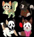 Rating: s
ID: 5615454
Date: 2025-06-01 23:46:32 -0400
Status: active
Score: 2
2017 aliasing alpha_channel ambiguous_gender australian_shepherd balloon black_body black_clothing black_fur black_hat black_headwear brown_body brown_fur canid canine canis chibi clothed clothed_feral clothing cosplay costume digital_media_(artwork) digitigrade domestic_dog dot_eyes ear_piercing ear_ring feral flat_colors freddy_krueger friday_the_13th_(series) fur gauged_ear ghostface_(scream) green_body green_fur halloween halloween_costume hat head_tuft headgear headwear herding_dog holidays inflatable it_(stephen_king) jason_voorhees mammal mask microsoft_paint_(artwork) multiple_images nightmare_on_elm_street orange_body orange_fur pastoral_dog pattern_clothing pattern_sweater pattern_topwear pennywise_the_dancing_clown piercing pink_clothing pink_nose pink_sweater pink_topwear plug_(jewelry) raised_tail red_balloon ring_piercing scream_(films) sebdoggo sheepdog simple_background simple_eyes sitting solo standing stephen_king_(copyright) striped_clothing striped_sweater striped_topwear stripes sweater tail tail_tuft topwear transparent_background tuft white_body white_fur post #5615454