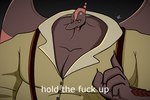 Rating: s
ID: 3980860
Date: 2023-04-09 00:15:04 -0400
Status: active
Score: 29
anthro brown_body cavemanon_studios clothed clothing dinosaur english_text humor long_snout male meme prehistoric_species pterodactylus pterosaur reaction_image reptile ripley_(snoot_game) scalie scar seven_(artist) small_head snoot_game snout solo suspenders text tiny_head wings post #3980860