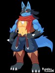 Rating: s
ID: 4618826
Date: 2024-02-24 00:52:21 -0500
Status: active
Score: 47
3:4 alpha_channel anthro biceps black_body black_fur blue_body blue_fur bottomwear clothed clothing flaming_flagon fur generation_4_pokemon hair kulplant looking_at_viewer lucario male multicolored_body multicolored_fur muscular muscular_anthro muscular_male navel niall_(kulplant) nintendo partially_clothed pecs pokemon pokemon_(species) red_eyes scarf shorts smile solo standing yellow_body yellow_fur post #4618826