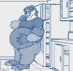 Rating: s
ID: 5614593
Date: 2025-06-01 16:33:30 -0400
Status: active
Score: 8
2022 3_toes 5_fingers anthro anthrofied appliance armail belly biceps big_belly biped blue_and_white bottomwear claws clothed clothed_anthro clothed_male clothing detailed_background digital_drawing_(artwork) digital_media_(artwork) eyebrows eyewear feet finger_claws finger_to_mouth fingers floor fridge fur generation_8_pokemon glasses grin grinning_at_viewer hair hand_on_belly hand_on_own_belly humanoid_hands inside kitchen kitchen_appliance kitchen_cabinet kitchen_counter leaning leaning_backward looking_at_viewer male male_anthro monochrome multicolored_body multicolored_fur musclegut muscular muscular_anthro muscular_arms muscular_male narrowed_eyes navel nintendo obstagoon overweight overweight_anthro overweight_male pants pecs plantigrade pokemon pokemon_(species) pokemorph shirt side_view signature sketch smile smiling_at_viewer solo standing t-shirt teaselbone teeth tight_clothing tight_shirt tight_t-shirt tight_topwear tile tile_floor toe_claws toes topwear triceps vadiant wearing_glasses post #5614593