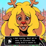 Rating: s
ID: 5656983
Date: 2025-06-21 00:32:05 -0400
Status: pending
Score: 13
anthro antlers black_eyes blonde_hair blurred_background brown_body buckteeth checkered checkered_clothing clothing cuckquean deer deltarune dialogue duo eyelashes female hair hi_res horn implied_cuckold kurt_angle_stare looking_at_viewer mammal meme mugshot new_world_deer noelle_holiday offscreen_character paralyzed pattern_clothing queen0fm0nsterz reaction_image red_nose reindeer reptile scalie shaded sky smile soul_devouring_eyes susie_(deltarune) sweater talking_to_another teeth text thousand_yard_stare topwear undertale_(series) wide_eyed post #5656983