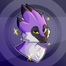 Rating: s
ID: 5417707
Date: 2025-03-07 06:47:28 -0500
Status: active
Score: 4
1:1 anthro avian beak bird feathers hi_res male nicknamed oscine passerine portrait purple_body purple_feathers smile solo starling_(bird) white_body white_feathers yellow_eyes post #5417707