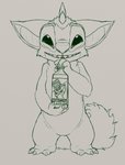 Rating: s
ID: 2274442
Date: 2020-05-29 04:04:37 -0400
Status: active
Score: 14
2020 4_fingers alien alternate_version_at_source beverage bottle claws container disney english_text experiment_(lilo_and_stitch) eyebrows fan_character fingers front_view grey_background hi_res lilo_and_stitch looking_at_viewer monochrome ovni ovni_milk petrock raised_inner_eyebrows simple_background solo standing text toe_claws post #2274442