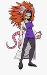 Rating: s
ID: 5556551
Date: 2025-05-07 21:56:43 -0400
Status: active
Score: 2
accessory anthro black_clothing black_legwear boker breasts clipboard clothing coat dress eyewear female glasses hair headband hi_res lab_coat legwear long_hair mammal murid murine orange_hair pantyhose purple_clothing purple_dress purple_headband rat rodent round_eyewear round_glasses scientist short_dress simple_background solo tail topwear vacanti_(boker) white_background post #5556551