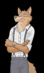 Rating: s
ID: 5427195
Date: 2025-03-11 16:53:37 -0400
Status: active
Score: 13
2023 3:5 alpha_channel anthro arches_(game) bottomwear brown_body brown_fur cameron_wilson canid canine canis clock clothing collared_shirt coyote crossed_arms dress_shirt echo_(series) echo_project frown fur hi_res male mammal pants shirt snarkysardine solo standing suspenders topwear watch william_adler wristwatch post #5427195