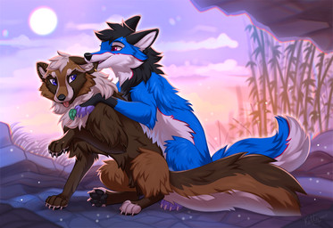 Rating: s
ID: 5673513
Date: 2025-06-28 14:33:00 -0400
Status: active
Score: 16
2025 4_toes ambiguous_gender bite blue_body blue_fur blue_tail brown_body brown_fur brown_tail canid canine claws cloud countershade_fur countershade_torso countershading digital_media_(artwork) duo ear_bite ear_piercing feet feral fur inner_ear_fluff ketty mammal moon open_mouth outside pawpads paws piercing pink_eyes purple_eyes quadruped side_view sitting sky tail toe_claws toes tongue tongue_out tuft post #5673513