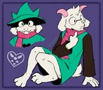 Rating: s
ID: 5647415
Date: 2025-06-16 22:34:14 -0400
Status: active
Score: 28
3_toes anthro clothed clothing deltarune eyewear feet fur gabehedge glasses green_clothing hat headgear headwear hi_res horn male paws pink_horn ralsei scarf solo toes undertale_(series) white_body white_fur post #5647415