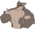 Rating: s
ID: 4243236
Date: 2023-08-19 21:38:45 -0400
Status: active
Score: 88
2023 4_fingers anthro armband armwear artist_name begging begging_pose big_biceps big_deltoids big_muscles big_pecs black_nose blush blush_lines body_size_growth bongo_(yongdasom) brown_body brown_fur canid canine canis chest_tuft claws clothing collar deltoids digital_media_(artwork) ears_back facial_piercing finger_claws fingers fur green_eyes growth hi_res labret_piercing lip_piercing male mammal meme muscle_growth muscular muscular_anthro muscular_arms muscular_male navel pawpads pecs piercing pivoted_ears pose simple_background size_transformation solo text torn_armwear torn_clothing transformation tuft until_it_snaps white_background wolf wristband yongdasom post #4243236